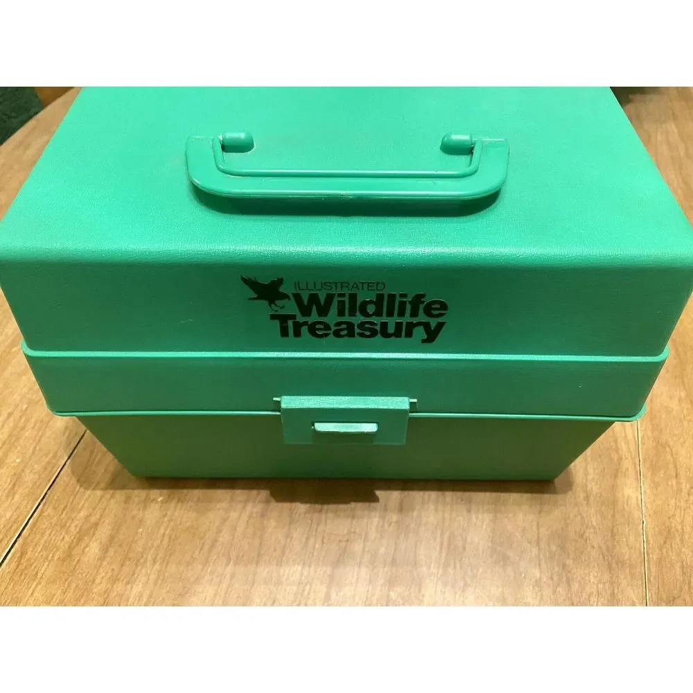Wildlife Treasury VTG Animal 400+ Cards Box Dividers All Alphabet Classification